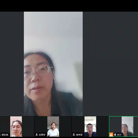 网络聚情缘，闻声话教研  ——临县九年级数学第六次线上教研活动趣拾