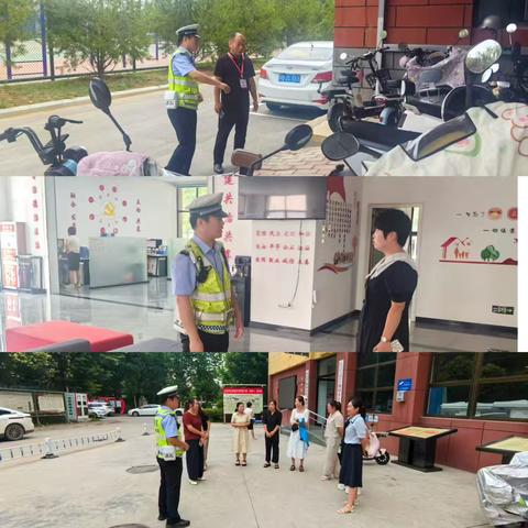 交警三大队青岗岭中队“四进”联动排查大排量摩托车 筑牢道路交通安全防线 ‍