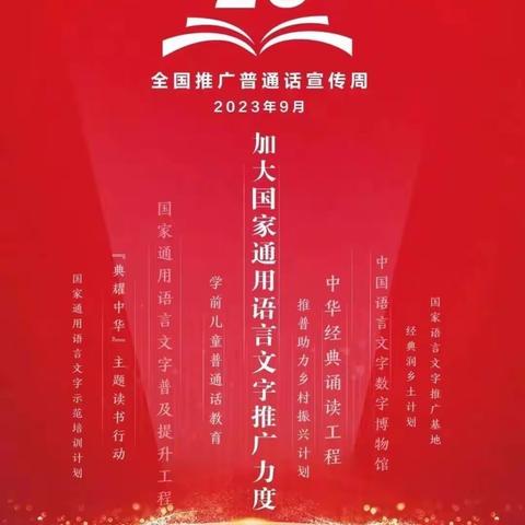 “推广普通话 奋进新征程”馆陶县芦里中学第26届推普周活动纪实