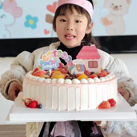 🌹🌹【倍优幼儿园】🌹🌹中二班“路瑾诺”小公主👸🏻生日留念！