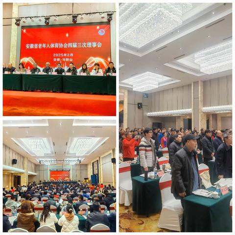 安徽省老年人体育协会四届三次理事会在当涂隆重举行：共绘老年体育新篇章