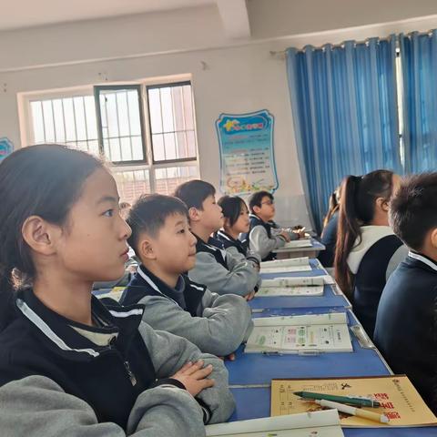 以教促研  教研相长——滨河小学数学教研组听评课活动