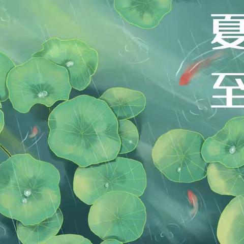 《夏至已至，“童”遇美好》——赵村学区开展“夏至”节气活动