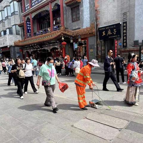 二分公司坚守岗位，多措并举，为“五一”节日期间提供优质的服务，圆满完成环境保障任务！