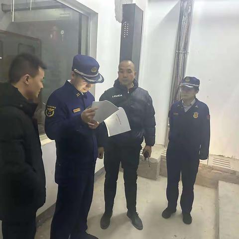 泾河大队持续开展人员密集场所消防安全检查助推冬春火灾防控工作