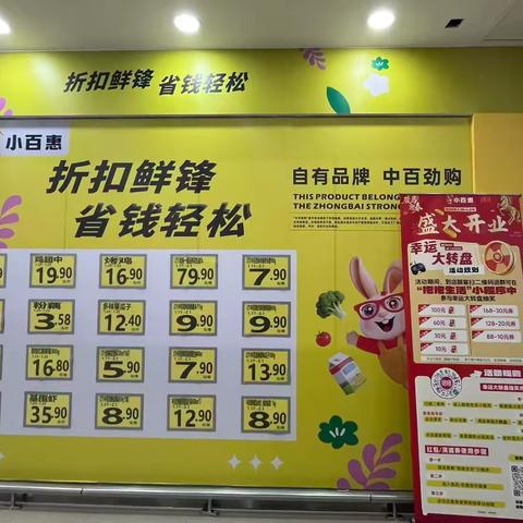 小百惠金家店巡店报告