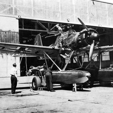 Ar.196A-3舰载型水上侦察机模型制作体验