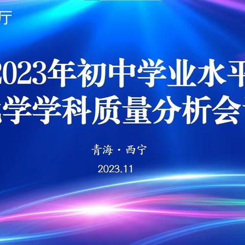 2023年青海省初中学业水平考试化学学科质量分析