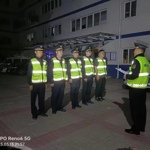 加强夜间督导检查、规范渣土清运秩序