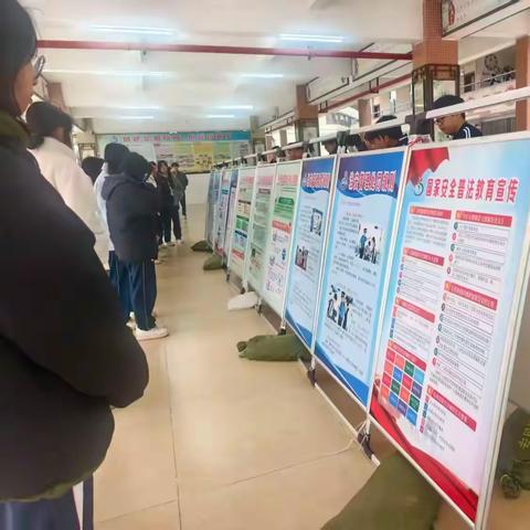 法护青春 安全同行——廉江五中学习新《治安管理处罚法》与交通安全教育活动纪实