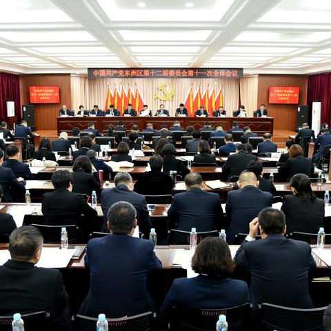 中国共产党东洲区第十二届委员会第十一次全体会议召开