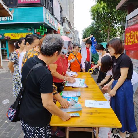 定安县妇联开展禁毒宣传活动