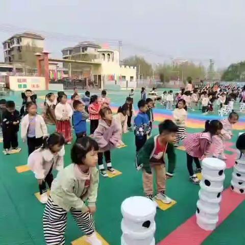 迎着朝霞，约会春天—乐迪幼儿园中三班