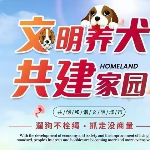 凤垭国际物业规范文明养犬工作简报