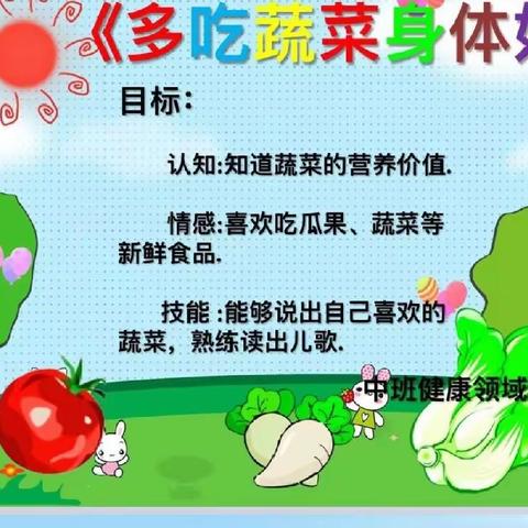 我和我的蔬菜宝宝——麻日幼儿园