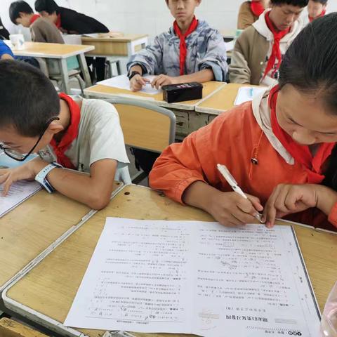 用心服务 ，让教育更有温度——长田小学五年级语文数学课后服务活动