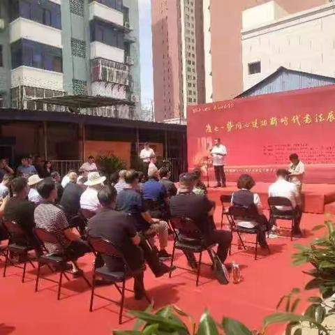 武安市8人书法作品在邯郸市工商联总商会庆“七一”暨“同心建功新时代”书法展中展出