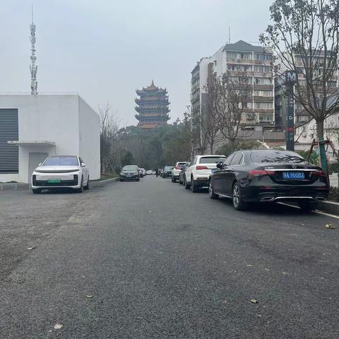 黄鹤楼街综合执法中心联合社区开展春节后市容环境整治