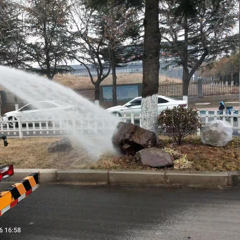 不负春季好时光 园林绿化养护忙