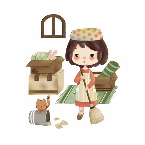 爱护校园，乐于劳动——朱阁镇启蒙小学