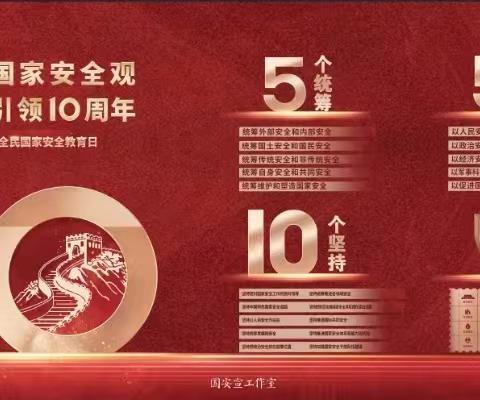 国家安全，你我共筑丨防陵小学举行“全民国家安全教育日”宣传教育活动