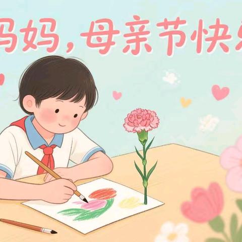 以画传情，共赴母亲节的温暖约定—杜尔伯特蒙古族自治县特殊教育学校