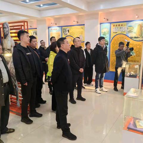 玉田县科协接待市科协机关党员干部开展“缅怀先烈初心，情系科学发展”主题党日活动