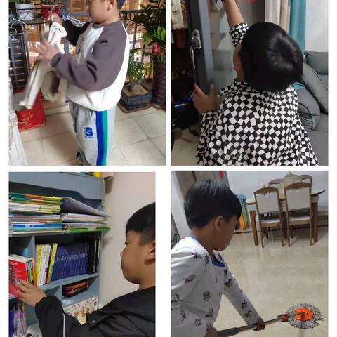 居家学习爱劳动 充实生活本领强——那大第十小学   三(6)班 符永厚  寒假劳动作业展