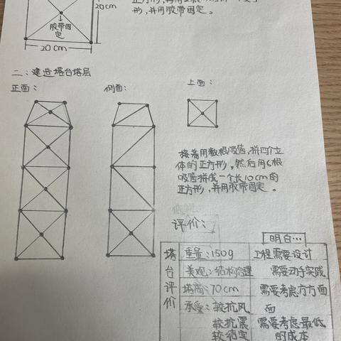 搭建塔台 602班赵若然