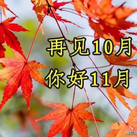 【罗湖黄冈实验学校802班】10月，再见。11月，你好！