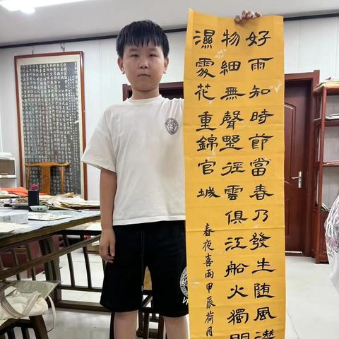 墨青斋硬笔优秀学员