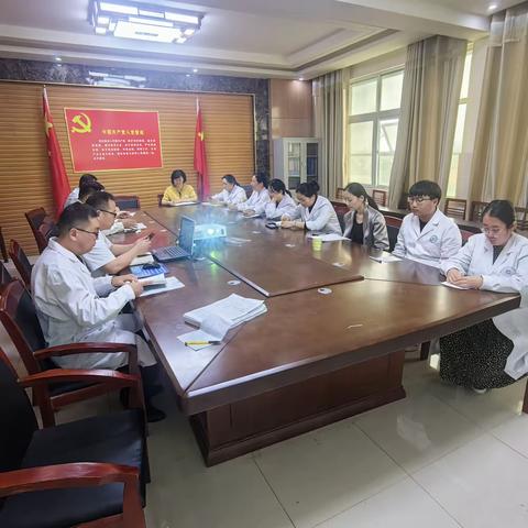 淞江社区卫生服务中心召开本周医生周例会