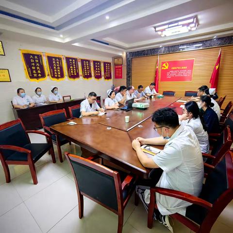 淞江社区卫生服务中心召开本周医护会