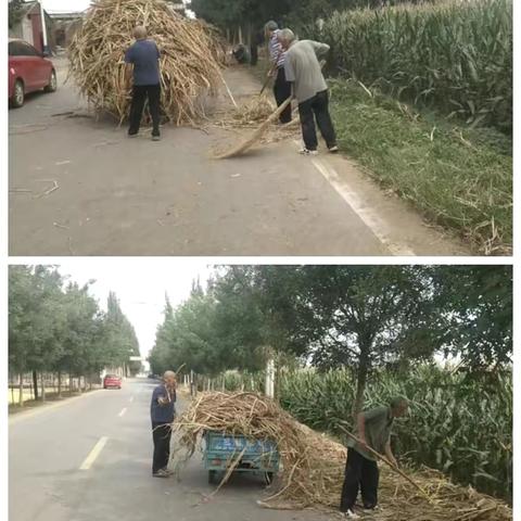 国庆假期不停歇，干干净净度佳节——依庄乡持续开展人居环境卫生整治工作