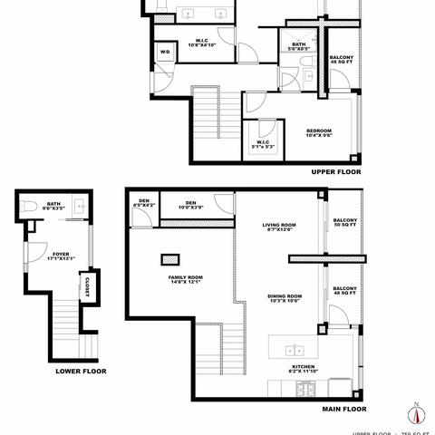 【出租】 Telus Garden 顶楼!