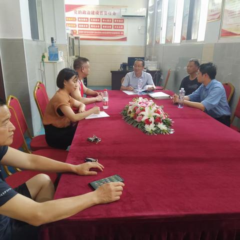 热烈欢迎沅江市组织部领导莅临金湖湾小区视察指导工作！