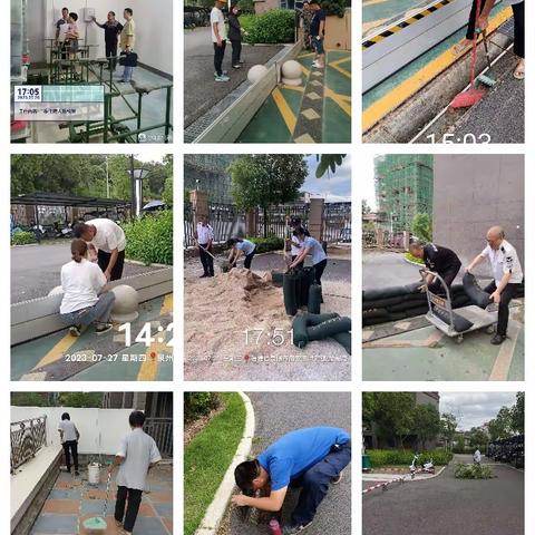 风雨逆行，守护小区——源昌龙阁湾小区抗台防台专题报告