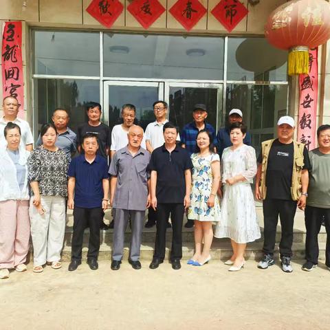 龙城区文联率区作协赴河南村送文化下乡助力乡村文化建设
