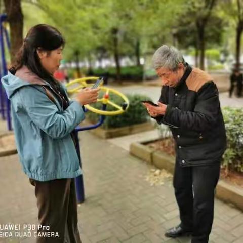 曲江街办 春临社区 城乡居民养老保险资格认证工作进行中