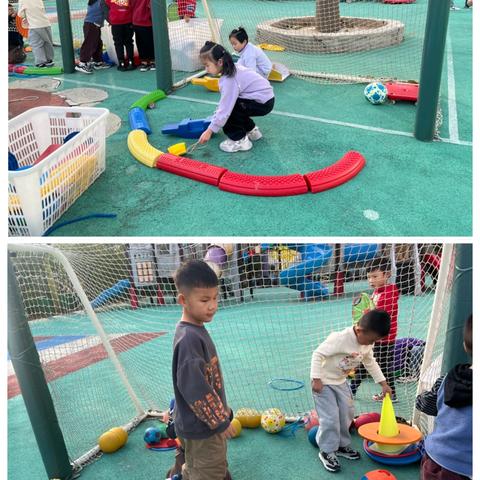 《滑板历险记》——大二班球类综合区自主游戏观察记录