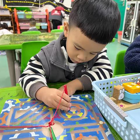 小三班益智区游戏观察案例