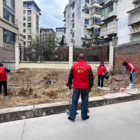 溪口社区开展“护河爱水，清洁家园”志愿服务活动