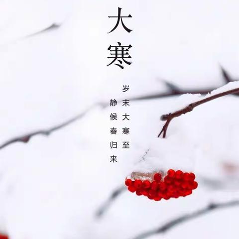 大寒迎年，冬尽春生——二十四节气之大寒【许昌市东城区童心幼儿园小五班】