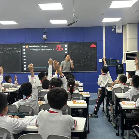 【党建 教学教研】Slow but steady wins the race—海口市港湾小学教育集团总校第九周英语组岗位练兵活动