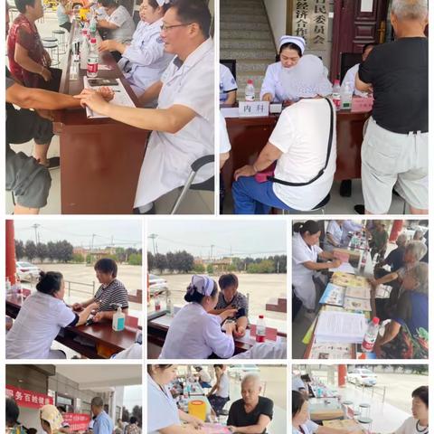 【不忘初心 牢记使命】蔺店镇凭信卫生院双下乡工作纪实——“联合义诊在乡间，服务群众接地气”