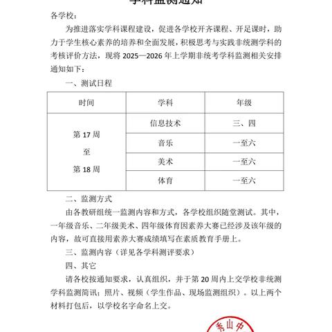 【钟灵毓秀】通海县秀山第二小学 2025—2026年上学期非统测学科监测