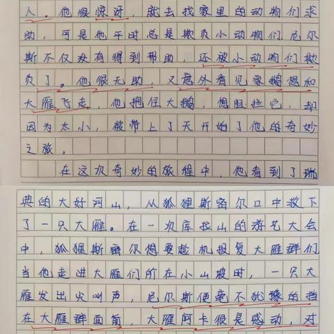 “微缩”名著大赏——临汾黑马弘毅学校语文《一课一写，越写越爱》六年级学生习作分享第78期（ 总第138期）