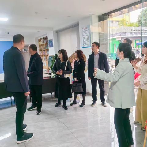 互学互鉴促发展-汉中市汉台街道办事处领导一行来柏树林街道社工站调研交流