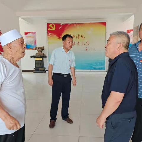 党旗红·棣一思政——无棣县西小王镇小学参观“无棣县第一个党支部”