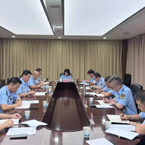 综合执法支队召开党委理论学习中心组学习（扩大）会议